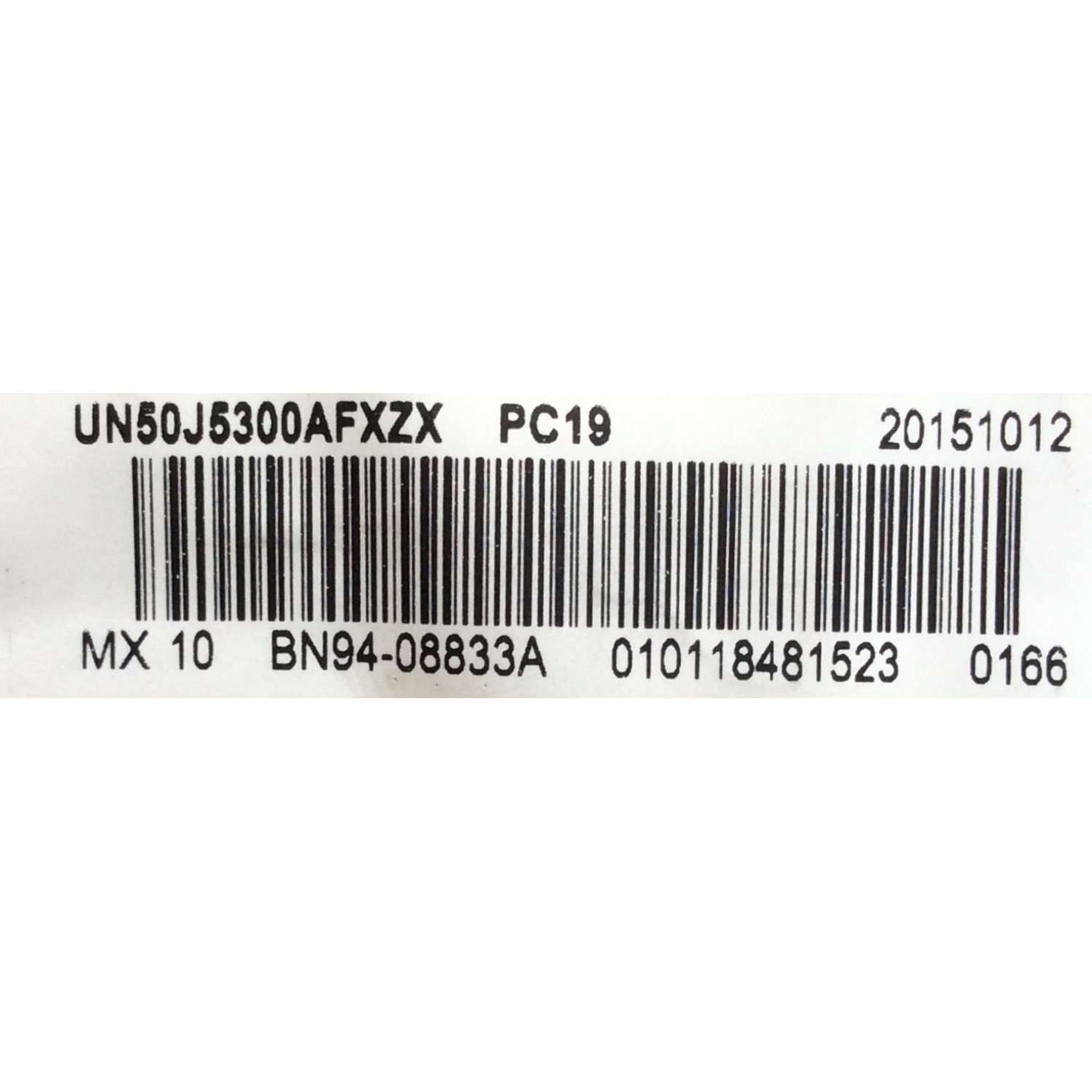 MAIN ORIGINAL PARA TV SAMSUNG /NUMERO DE PARTE  BN94-08833A / BN41-02307B / BN97-09262D / PANEL CY-GJ050BGNV4H / DISPLAY V500HK3-PS1 REV. C1 / MODELOS UN50J5300 / UN50J5300AF / UN50J5300AFXZX / UN50J5300AFXZX IH02 - Imagen 3